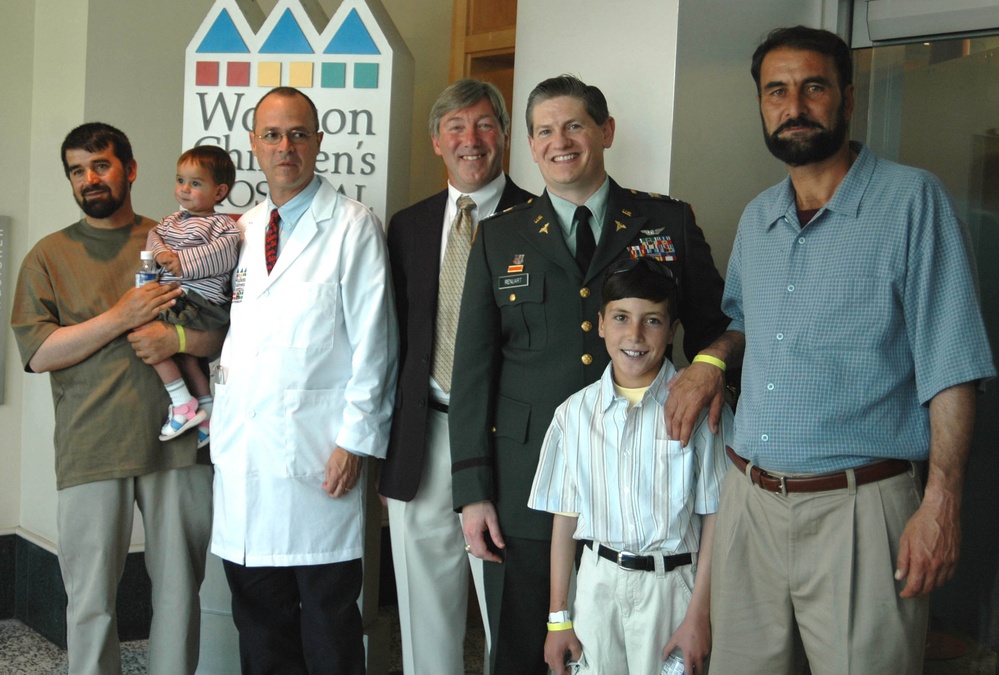 Military Doctor Helps Afghan Children Receive Life-Saving Heart Treatment in Florida