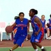 Kuwaiti Point Guard Dribbles Past U.S. Defender in Exhibition Match