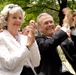 Rumsfeld and Wife Applaud Lt. Dan Band Performance at Pentagon