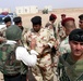 Iraqi Border Police Brief Reporters at Iran-Iraq Border Post