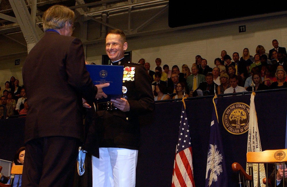 Marine Gen. Peter Pace Receives Honorary Doctorate from The Citadel