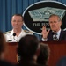 Rumsfeld and Giambastiani Address Pentagon Press on Defense Issues