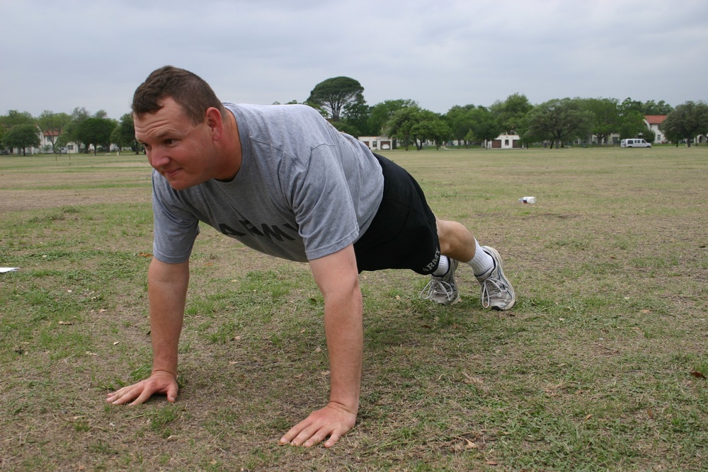 Army 2nd Lt. Trains at Fort Sam Houston