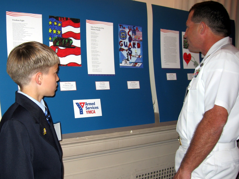 Young Artist Honored at Armed Services YMCA Luncheon