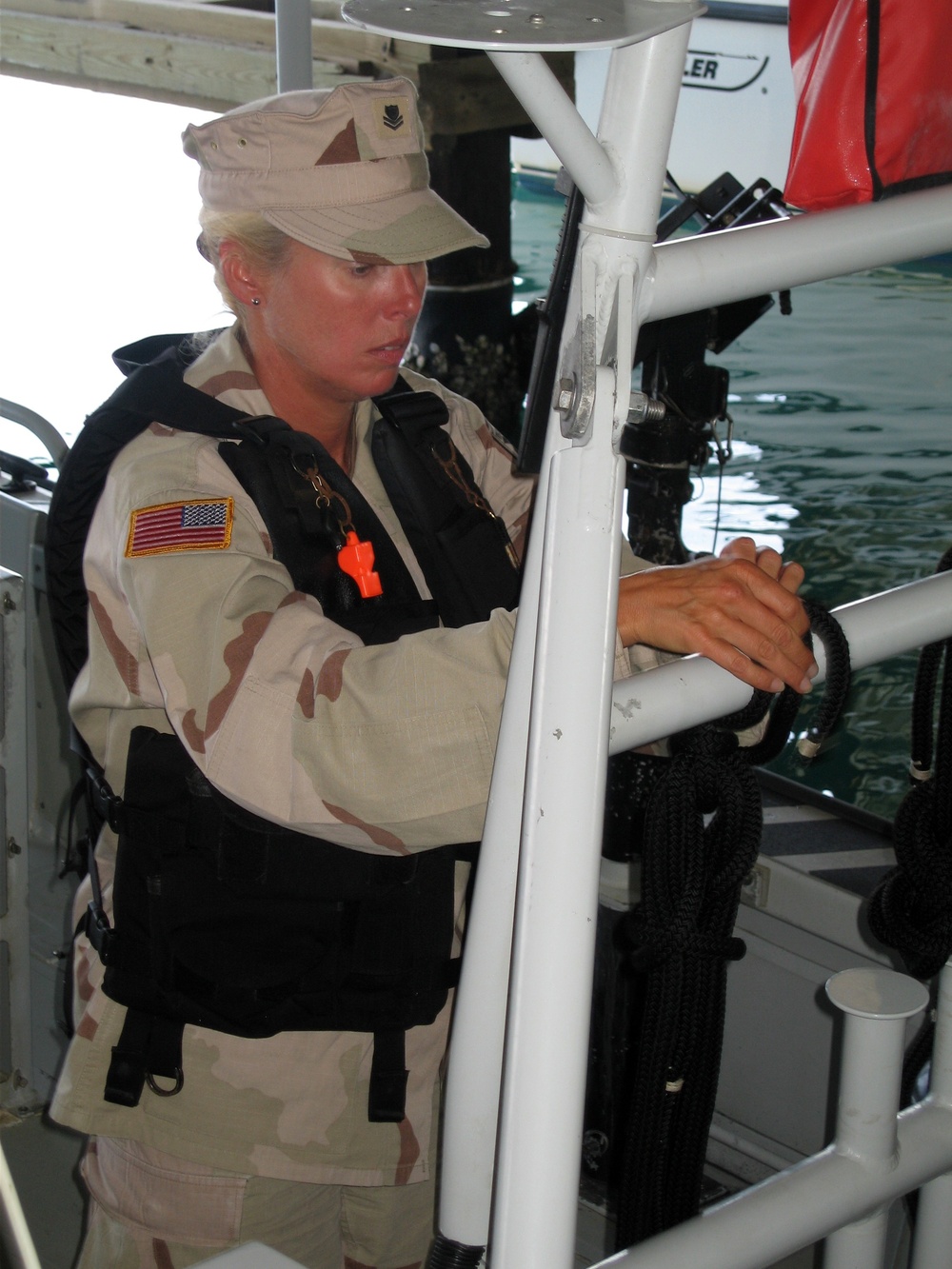 Coast Guard Petty Officer Spends Mother's Day Deployed at Guantanamo Bay