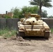 Iraqi, Coalition Forces Maintain Order at Checkpoint in Hor al Bash