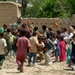 Cavalry Soldier Engages with Local Children During Presence Patrol in 12 Dubai, Iraq