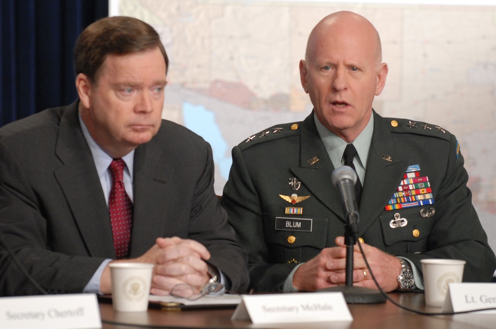 National Guard, Defense Officials Address Border Security at Press Conference