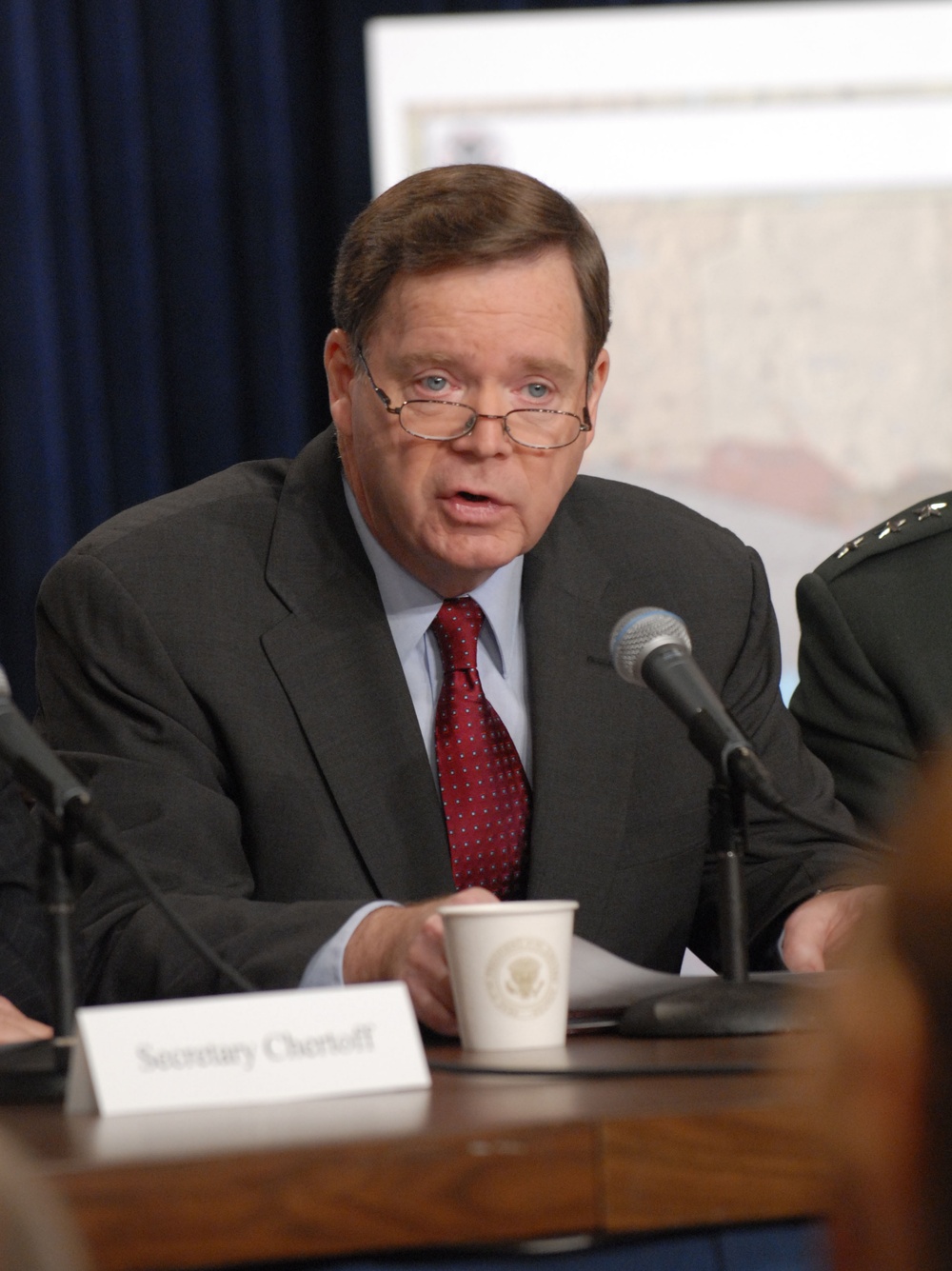 Defense Official Discusses Border Security at News Conference