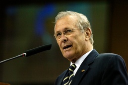 Rumsfeld Addresses Virginia Military Institute Graduates