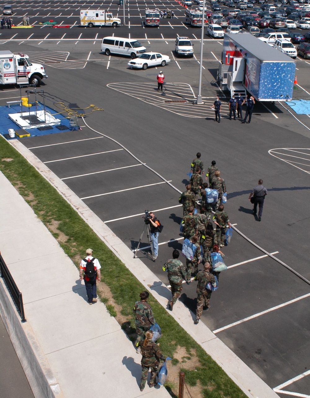 Pentagon Holds Bioterrorism Response Exercise