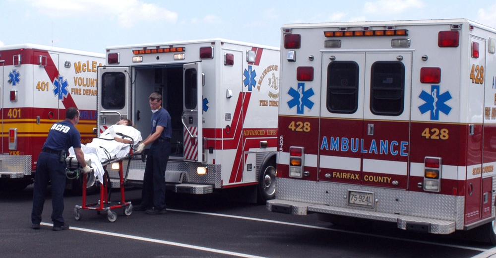 Emergency Responders Test Readiness for Biological Attack at Pentagon