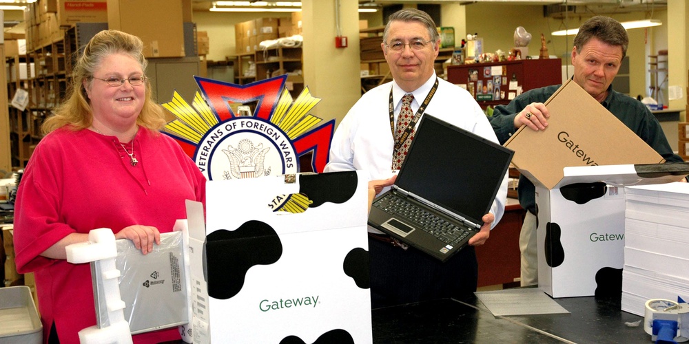 VFW Provides Laptops to Support Deployed Troops and Families
