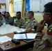 Iraqi Army Officer Meets with Local Sheikh Near Taji