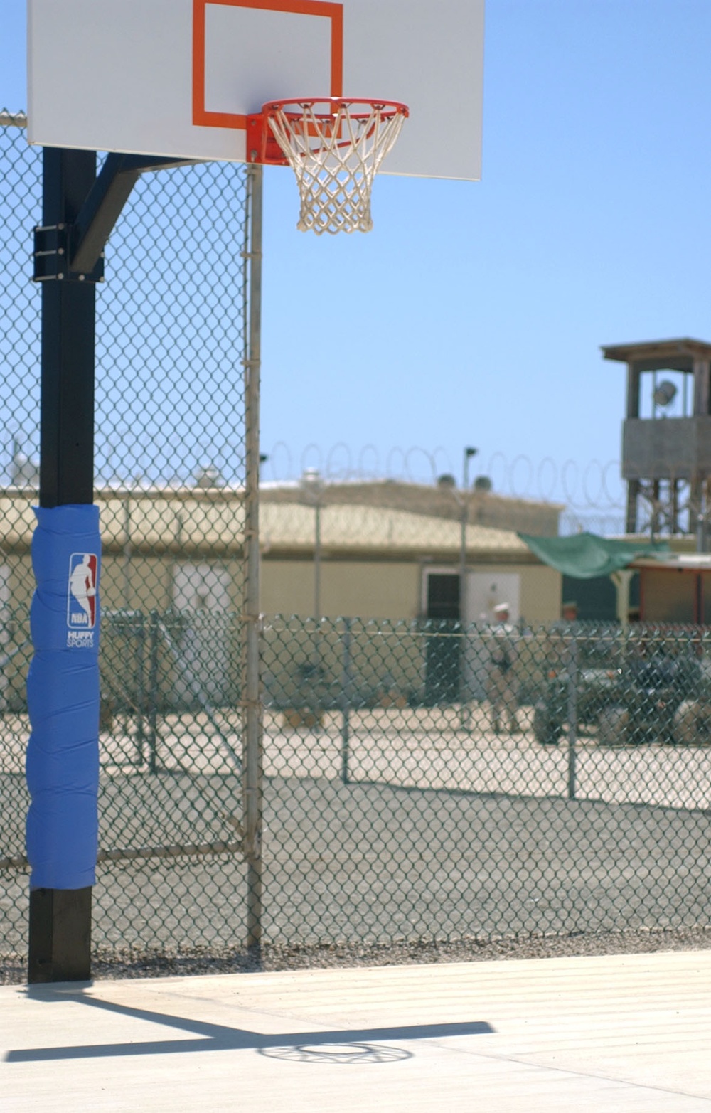 Detainees Enjoy Recreation at Guantanamo Bay Camp 4