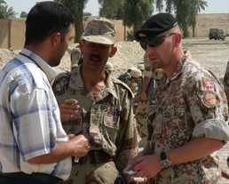Danish, Iraqi Military Leaders Collaborate in Training Exercise