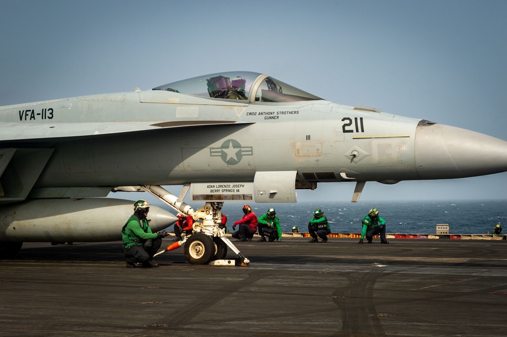 Vinson’s Deployment