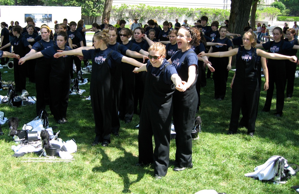 Band Members from Lake Orion, Mich., Prepare for National Memorial Day Parade in D.C.