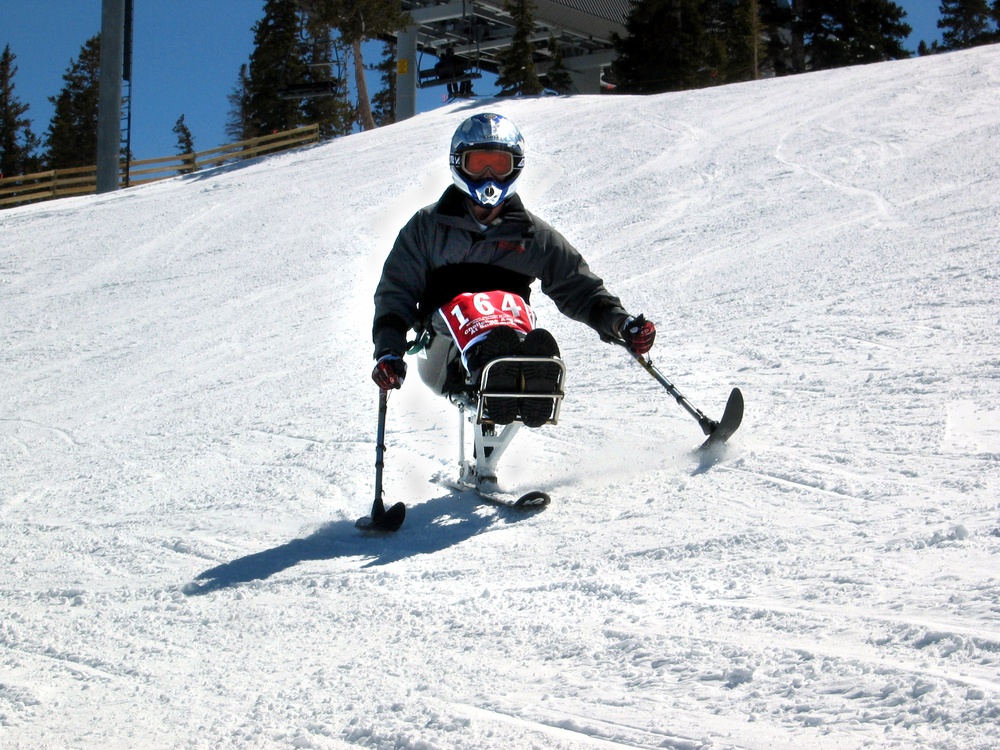 Disabled Navy Veteran Shreds Snowmass Mountain on Mono-Ski