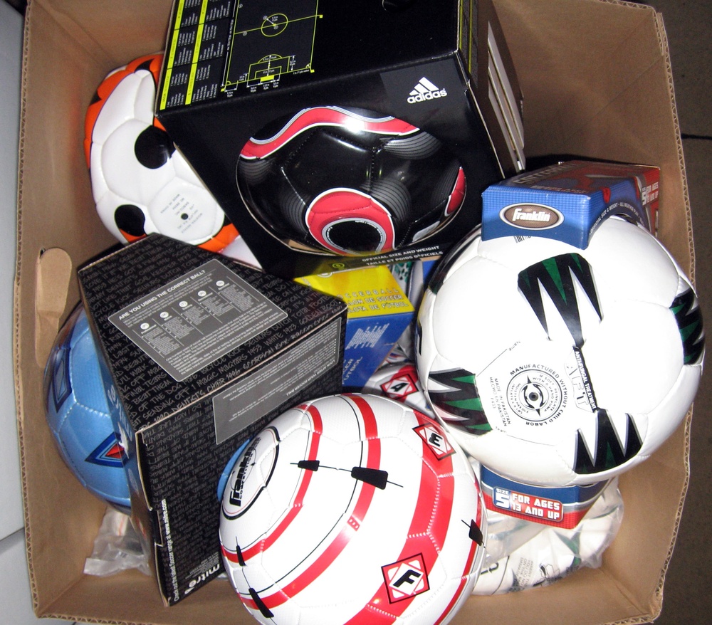 KiXX Soccer Team Collects Over 1,000 Balls for Iraqi Children