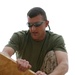 Marine Combat Engineer Prohibited from Wearing Polyester in Iraq Due to Burn Hazard