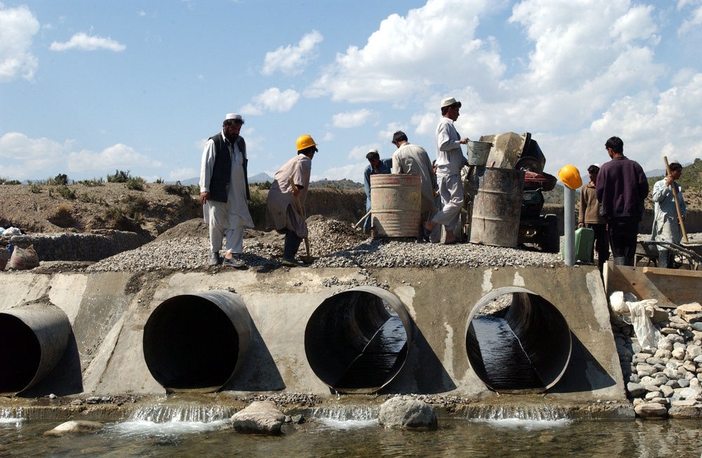 Coalition Funds New Aqueduct System in Afghanistan's Khost Province