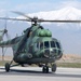 Afghan Air Force Pilots Return MI-17 Helicopter to Bagram Air Base