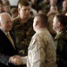 Cheney Presides Over Troop Re-Enlistment Ceremony at Fairchild Air Force Base