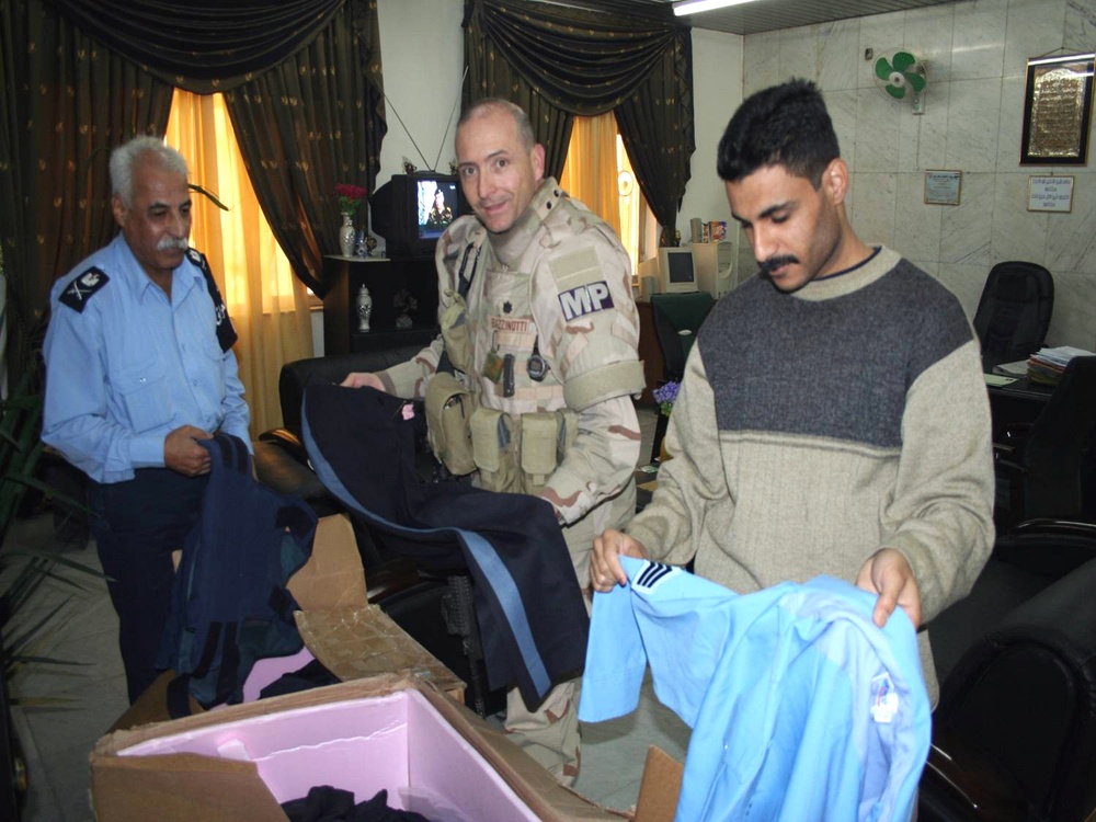 Michigan Police Donate Gear to Iraqi Counterparts