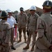 Navy Secretary Visits Seabees Building Dormitory in Djibouti