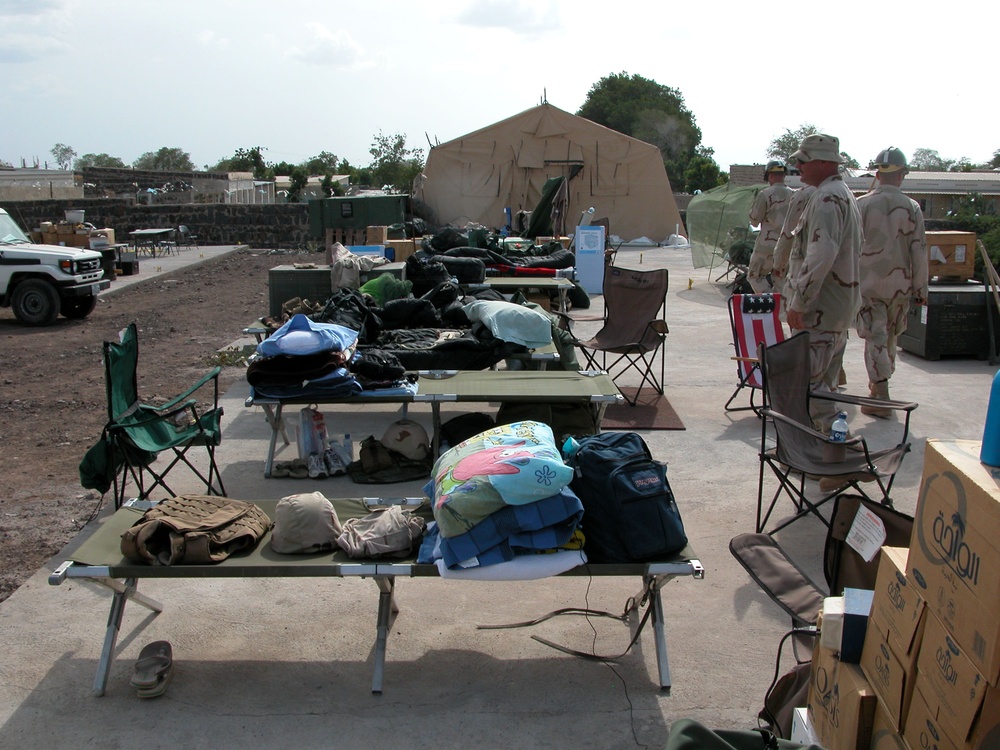 Seabees, Soldiers and Airman Make Temporary Home in Djibouti