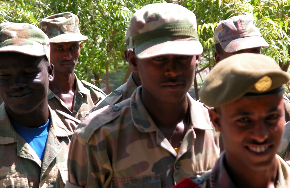 Ethiopian Soldiers Graduate from U.S.-Led Border Security Training