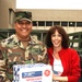 California National Guard Soldier Holds Operation Gratitude Care Packages