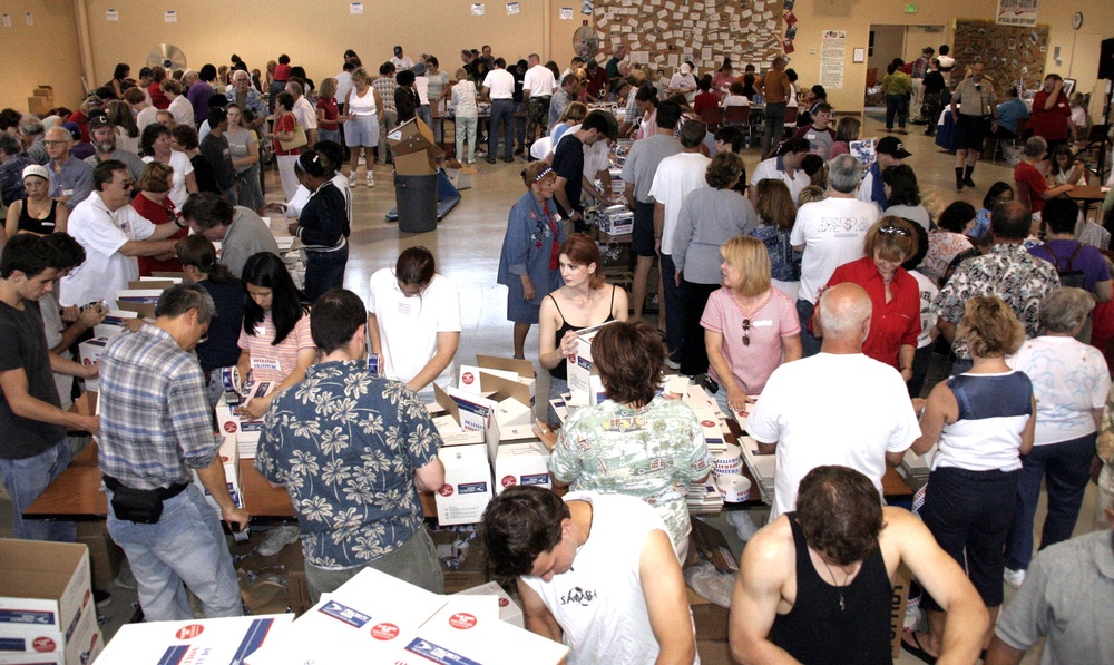 Volunteers Rally to Support Troops with Care Packages