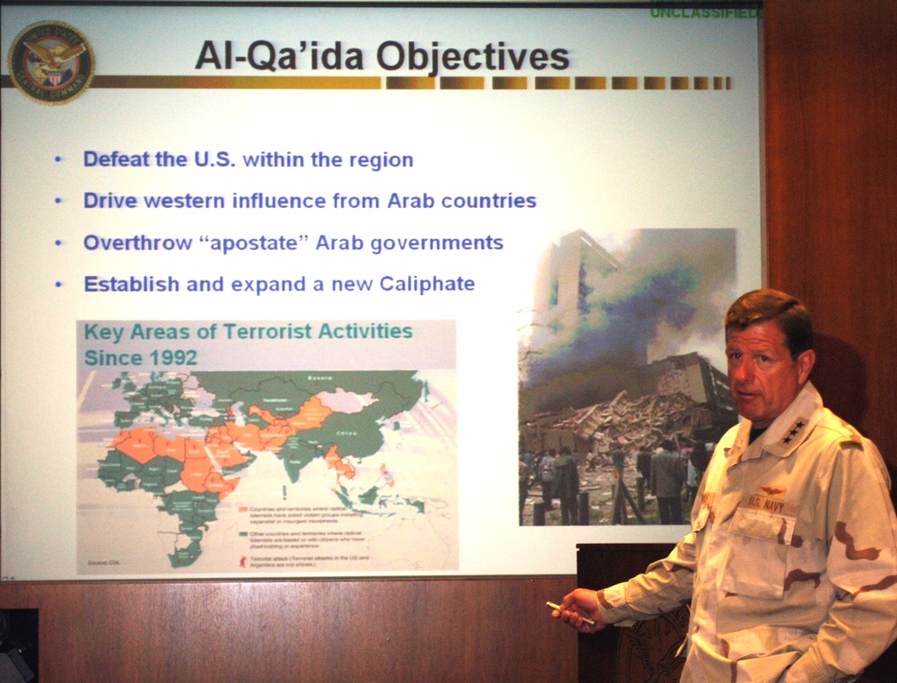 CENTCOM Deputy Commander Outlines Regional Threats at Conference