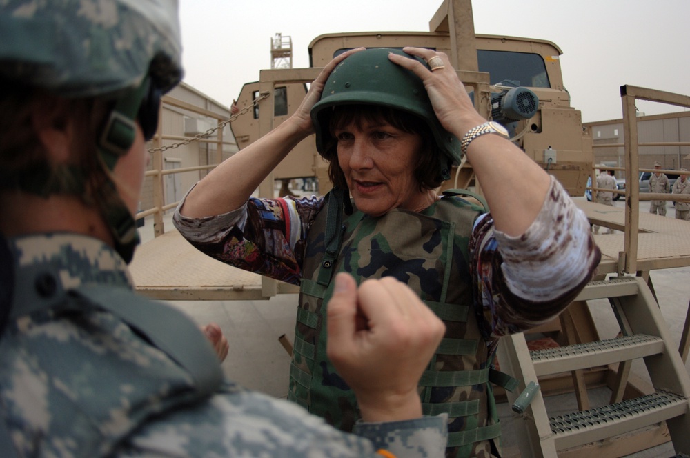 JCOC Participant Tests Military Vehicle Egress Trainer in Kuwait