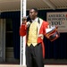 Ringling Brothers Circus Ringmaster Entertains Crowd at Pentagon Courtyard