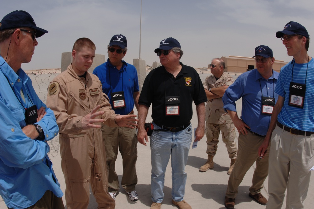 Air Force Airman Showcases Wing's Capabilities to Civilian Leaders