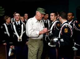 Retired Marine Gunnery Sgt. Ermey Supports Military Families at Benefit Concert