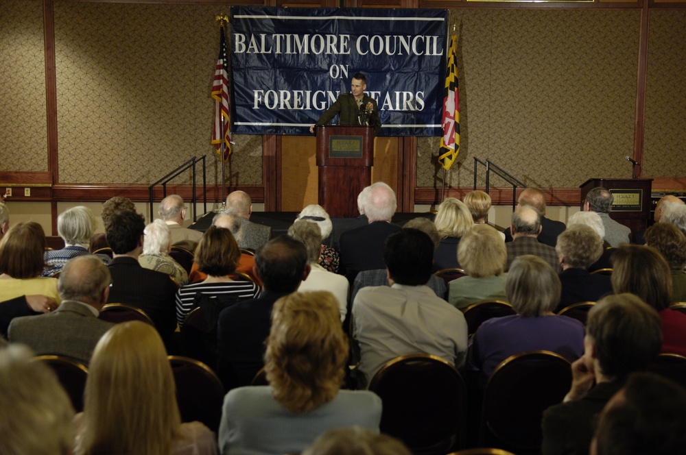 Pace Addresses Foreign Affairs Council on Security, Iraq and Afghanistan