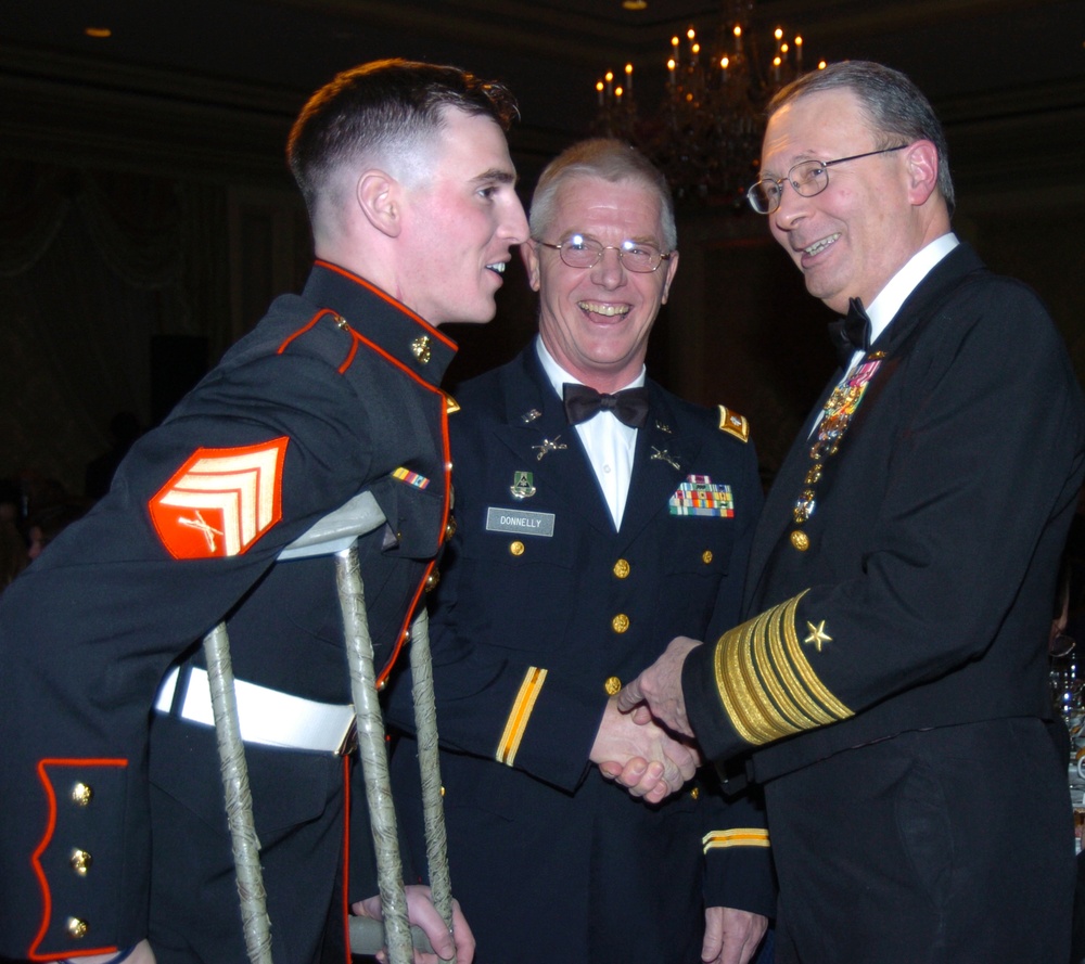 Vice Chairman of Joint Chiefs Awards Bronze Star to Marine Sergeant