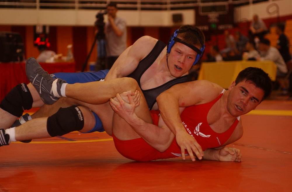 Army Wrestler Wins Gold at Armed Forces Championships