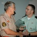 U.S. Senior Enlisted Advisor Presents Gift to South African Warrant Officer at International Conference