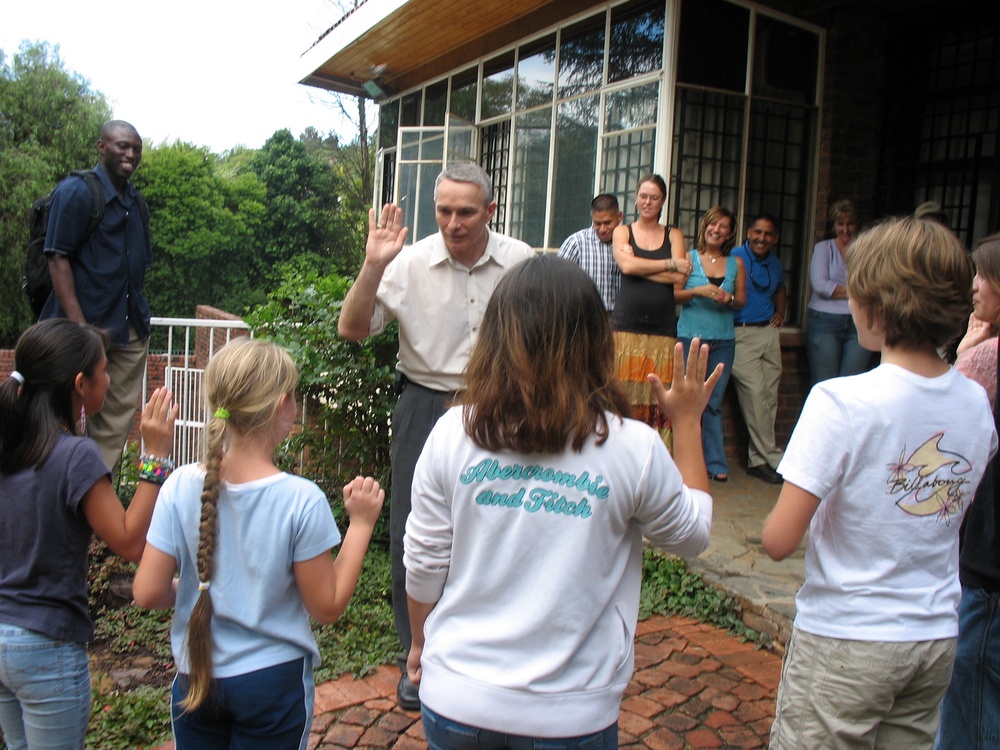 Senior Enlisted Advisor Engages with Military Families in South Africa