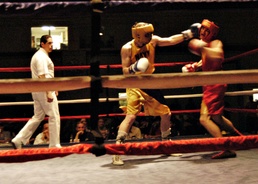 Marines and Navy Compete in Armed Forces Boxing Championships