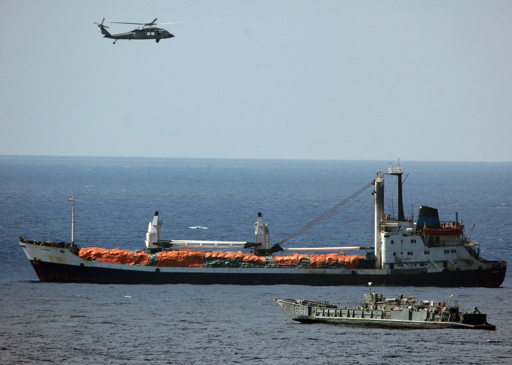 U.S. Naval Forces Provide Assistance to Distressed Vessel off Kenyan Coast