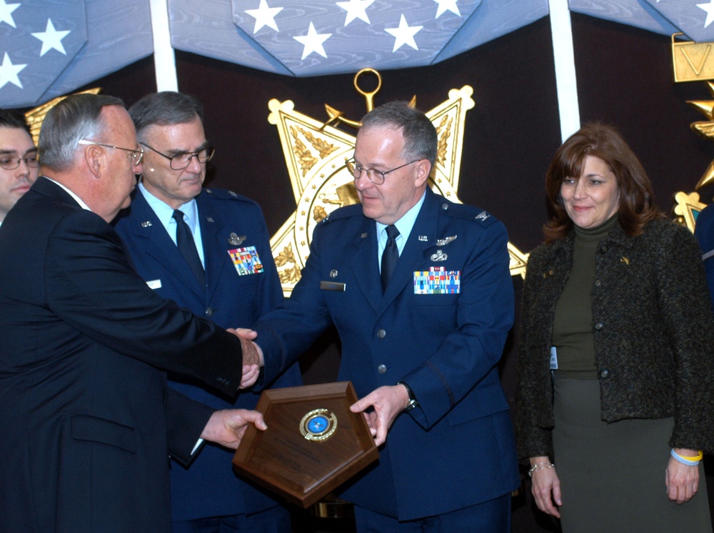 Air Force Reserve's 315th Airlift Wing Honored at Charleston Air Force Base