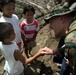Marine Gunnery Sgt. Connects with Children in Disaster-Stricken Philippines