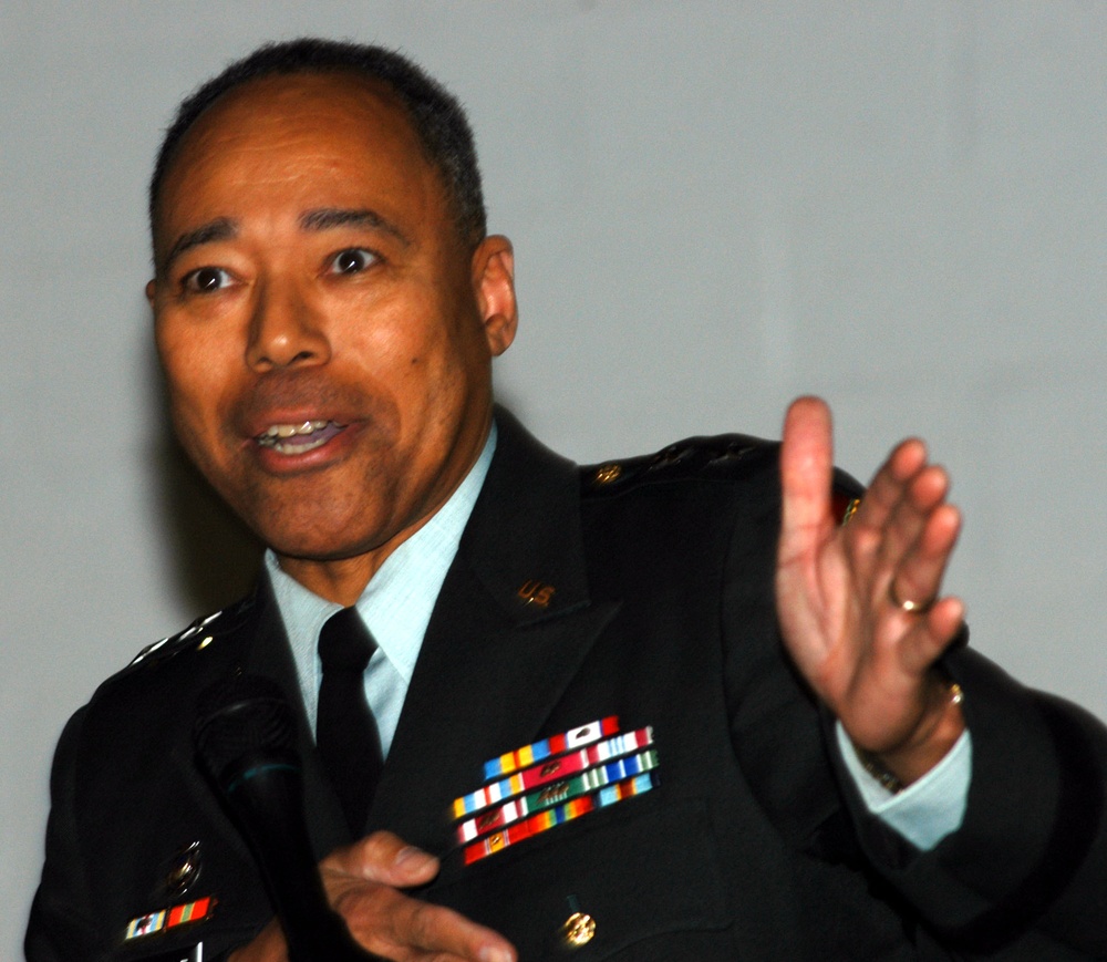 Maj. Gen. Rochelle Honors African American Military Achievements