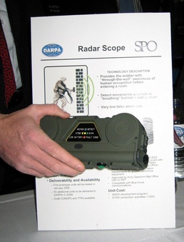 DARPA's Portable Radar Scope to Aid Urban Patrols